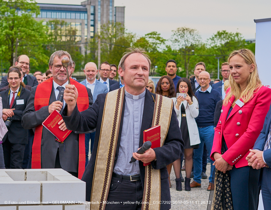 11. Mai 2017 - Grundsteinlegung für die LOGE und dem Kulturquadrat in Neuperlach